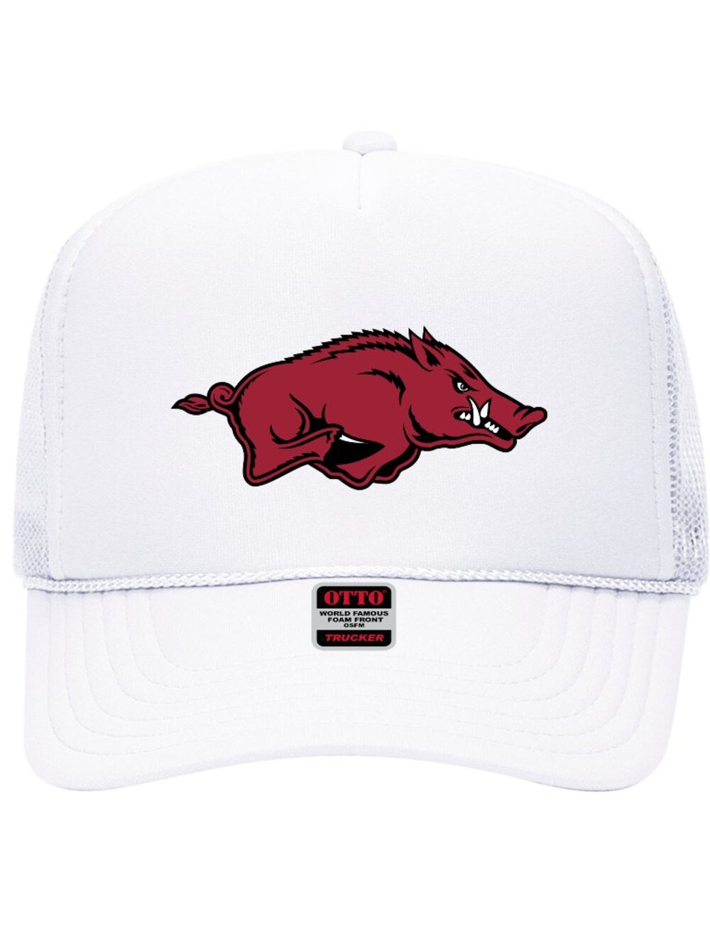 NEW - ARKANSAS RAZORBACKS TRUCKER HAT